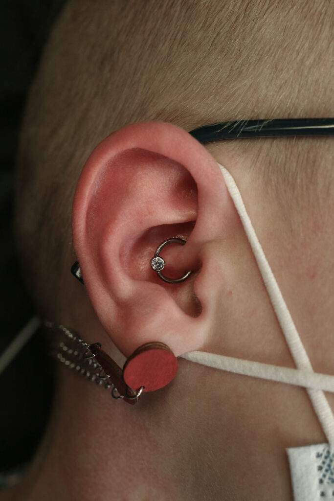 Daith lävistys