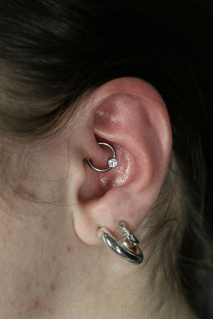 Daith lävistys