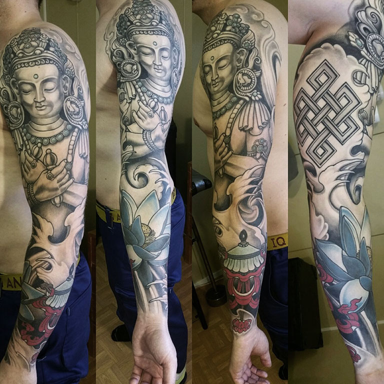 Buddha tatuointi