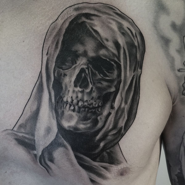 pääkallo tatuointi