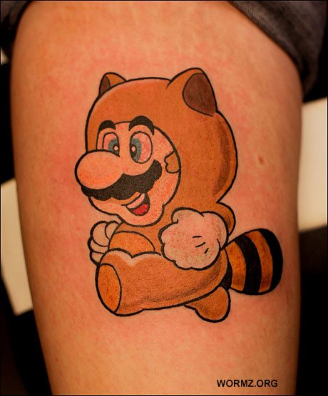 Super Mario tatuointi